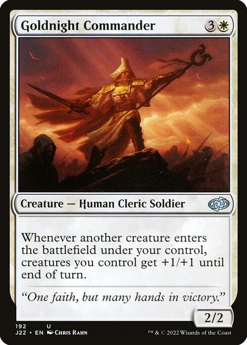 J22: Goldnight Commander