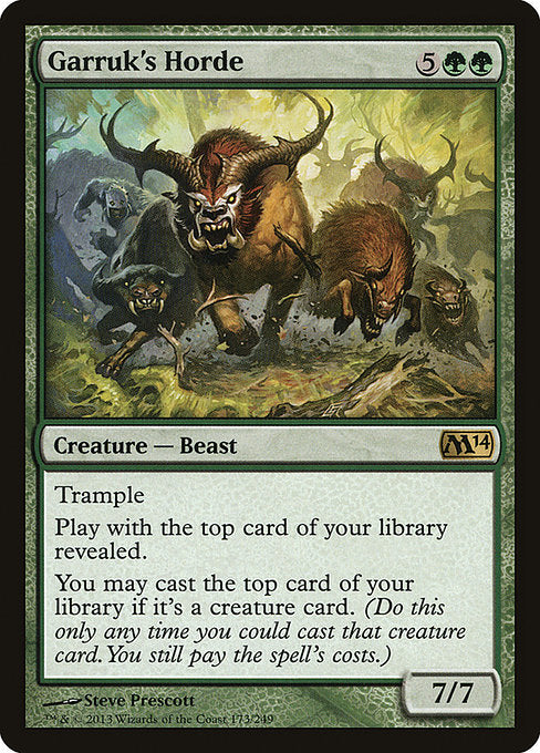 M14: Garruk's Horde (Foil)