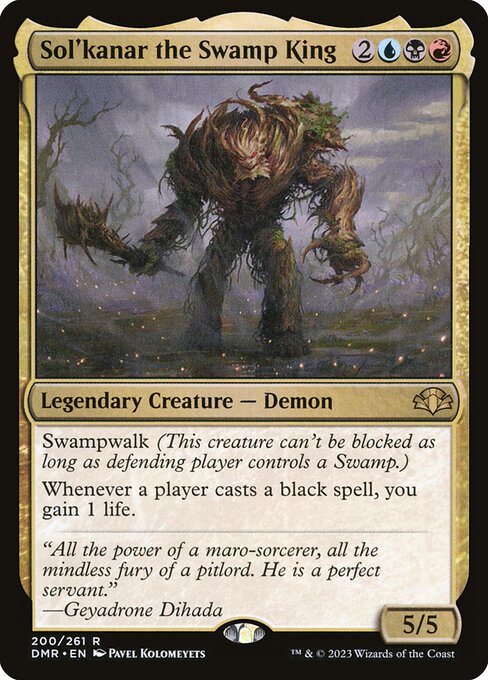 DMR: Sol'kanar the Swamp King (Foil)