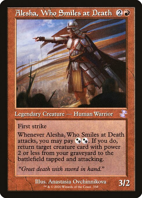 TSR: Alesha, Who Smiles at Death (Foil)