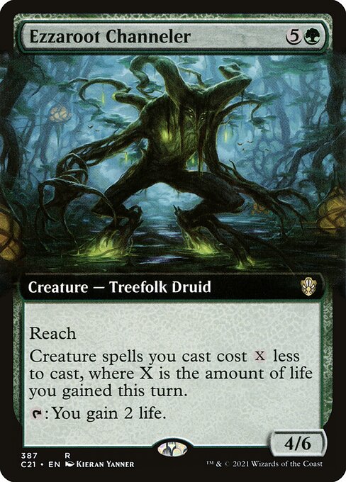 C21: Ezzaroot Channeler (Extended Art)