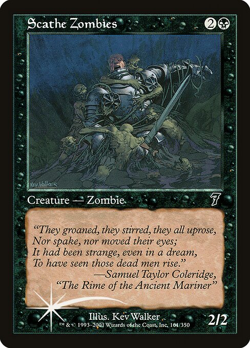7ED: Scathe Zombies (Foil)