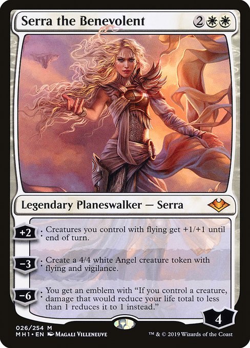 MH1: Serra the Benevolent (Foil)