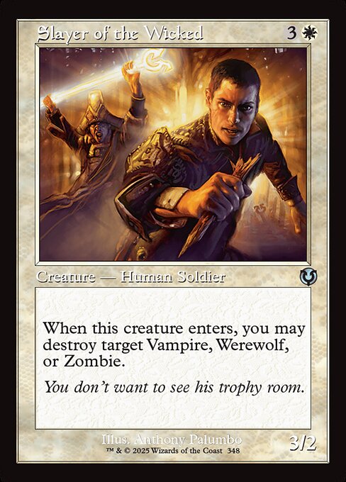 INR: Slayer of the Wicked (Retro Frame) (Foil)