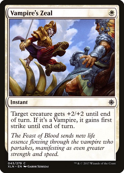 XLN: Vampire's Zeal (Foil)