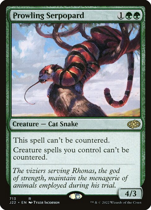J22: Prowling Serpopard