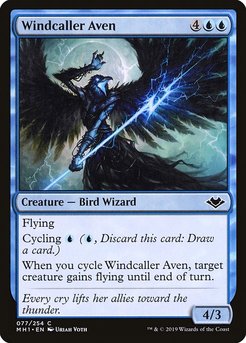 MH1: Windcaller Aven (Foil)