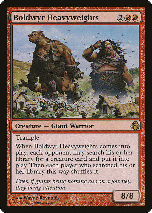 MOR: Boldwyr Heavyweights