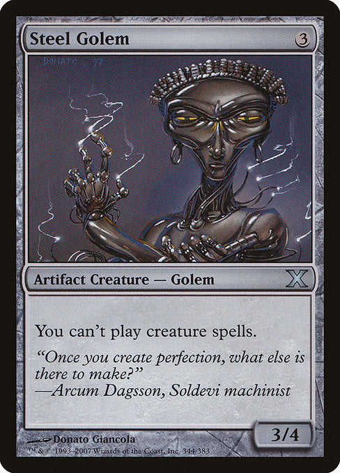 10E: Steel Golem