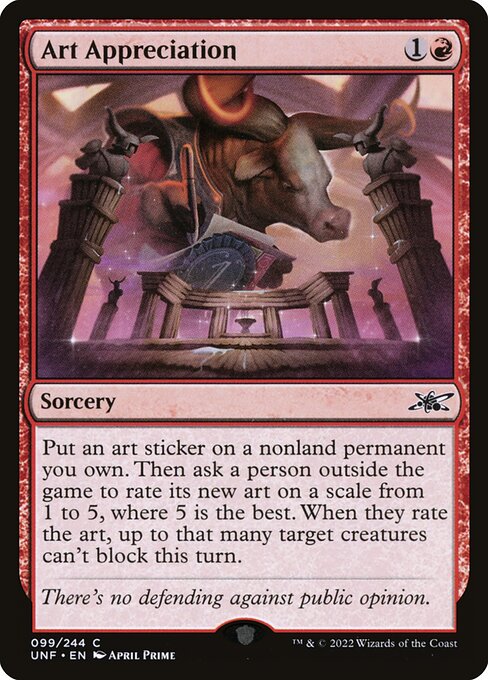 UNF: Art Appreciation (Foil)