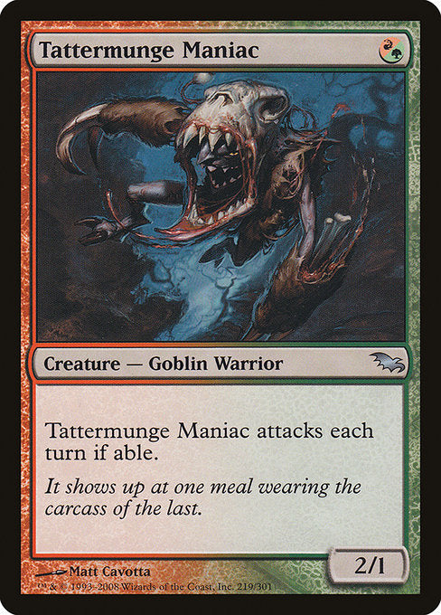 SHM: Tattermunge Maniac