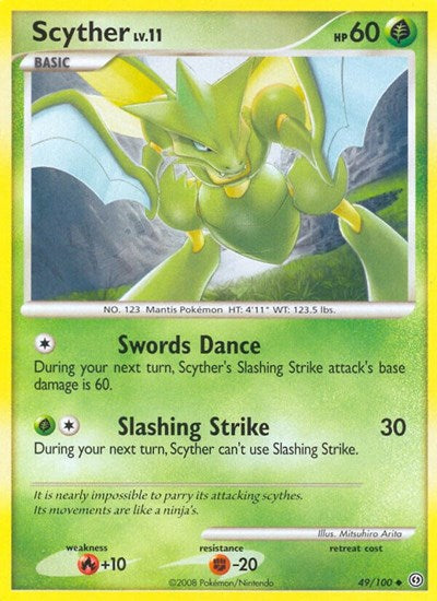 SF: Scyther (Reverse Holofoil)