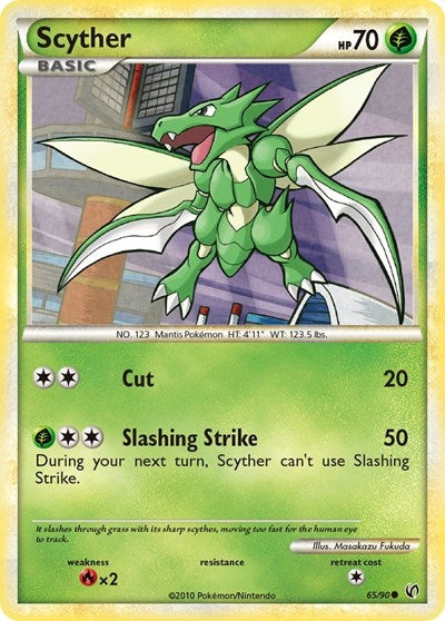 UD: Scyther (65) (Reverse Holofoil)