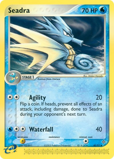 DR: Seadra - 40/97 (Reverse Holofoil)
