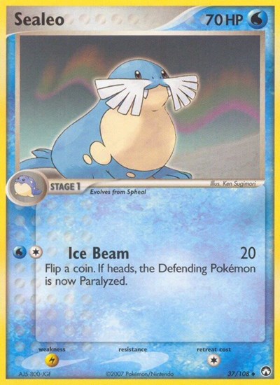 PK: Sealeo (Reverse Holofoil)