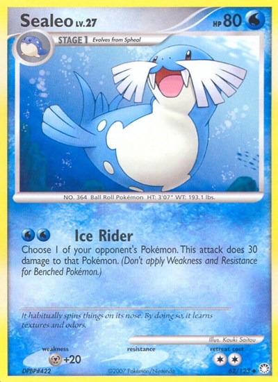 MT: Sealeo (Reverse Holofoil)