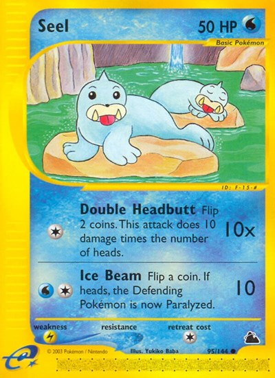 SK: Seel (95) (Reverse Holofoil)