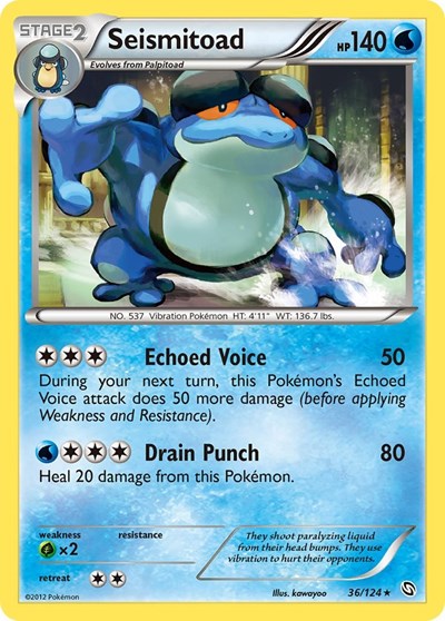 DRX: Seismitoad (Reverse Holofoil)