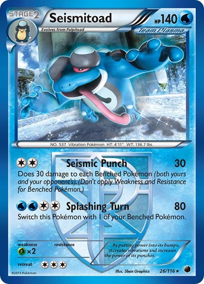 PLF: Seismitoad (Team Plasma)