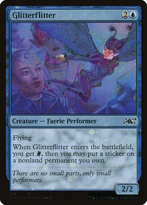 UNF: Glitterflitter (Galaxy Foil)