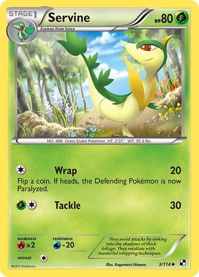 BLW: Servine (3) (Reverse Holofoil)