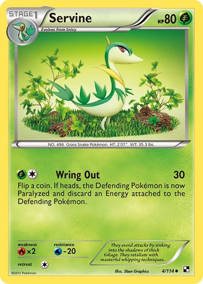 BLW: Servine (4) (Reverse Holofoil)