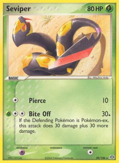EM: Seviper (Reverse Holofoil)