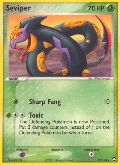 PK: Seviper (Reverse Holofoil)