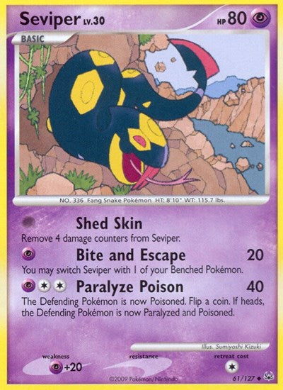 PL: Seviper (Reverse Holofoil)
