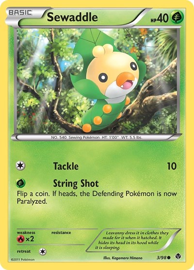 EPO: Sewaddle (3) (Reverse Holofoil)