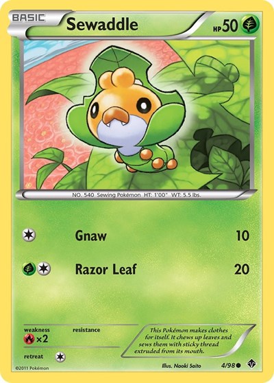 EPO: Sewaddle (4) (Reverse Holofoil)