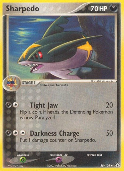 PK: Sharpedo (Reverse Holofoil)