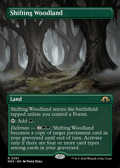 MH3: Shifting Woodland (Borderless) (Foil)