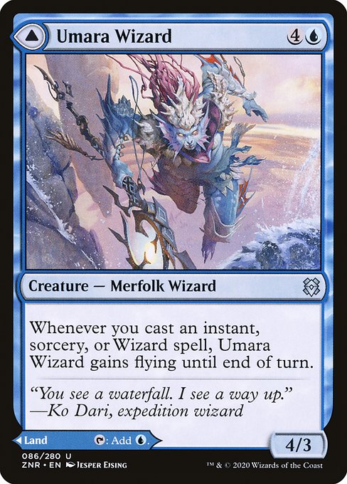 ZNR: Umara Wizard (Foil)