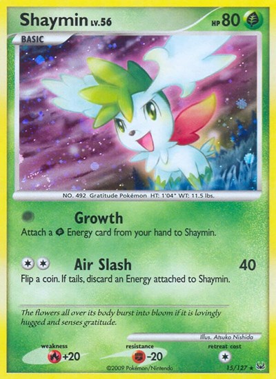 PL: Shaymin (15) (Holofoil)