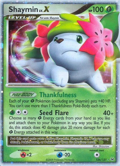PL: Shaymin Lv.X (Land Forme) (Holofoil)