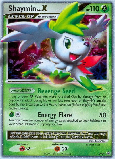 PR: Shaymin LV.X - DP39 (Holofoil)