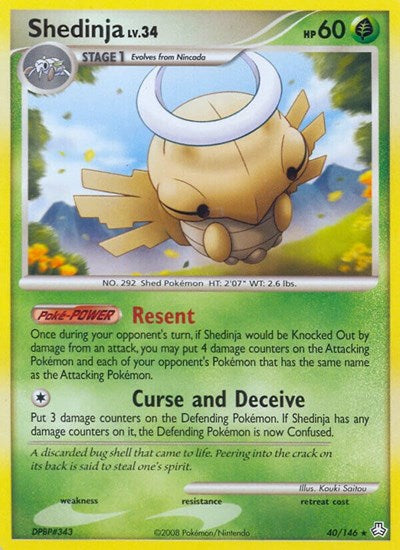 LA: Shedinja (Reverse Holofoil)