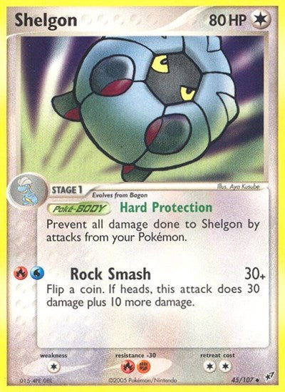DX: Shelgon (Reverse Holofoil)