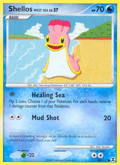 RR: Shellos West Sea (Reverse Holofoil)