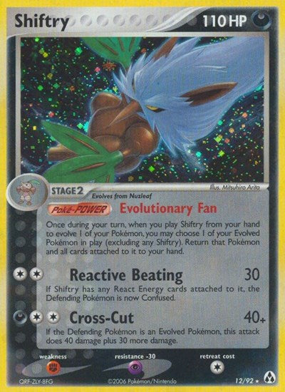 LM: Shiftry (Reverse Holofoil)