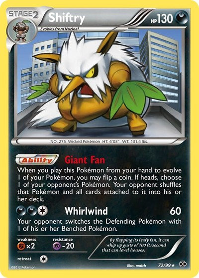 NXD: Shiftry (Reverse Holofoil)