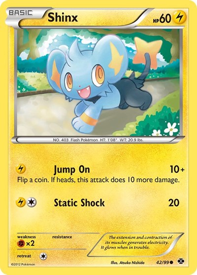 NXD: Shinx (42) (Reverse Holofoil)