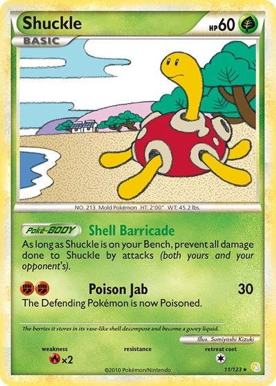 HS: Shuckle (Reverse Holofoil)
