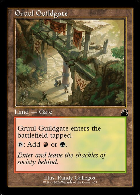RVR: Gruul Guildgate (Retro Frame) (Foil)