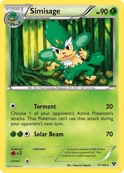 XY: Simisage