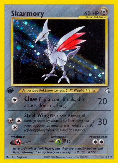 N1: Skarmory (1st Edition Holofoil)