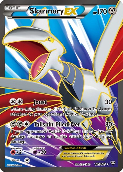 XY: Skarmory EX (145 Full Art) (Holofoil)