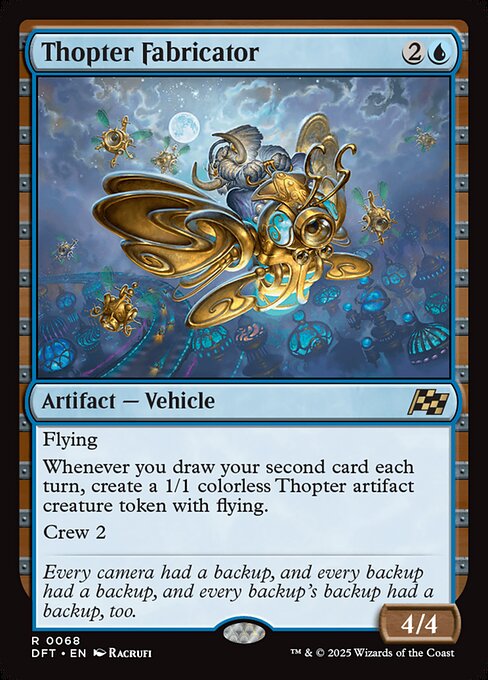 DFT: Thopter Fabricator