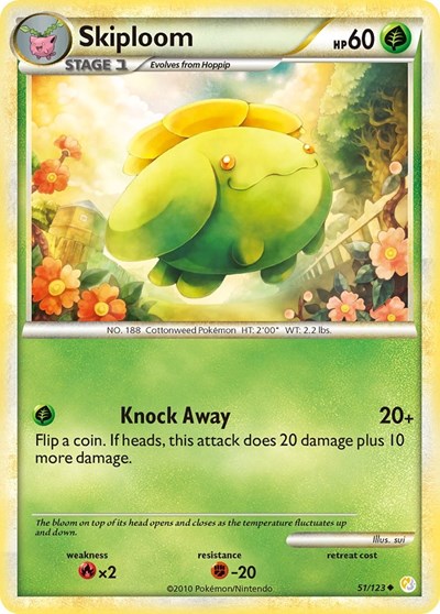 HS: Skiploom (Reverse Holofoil)